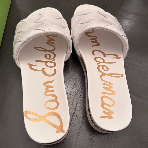 SAM EDELMAN ADALEY WOVEN SLIDE SANDAL - Picture 3 of 9